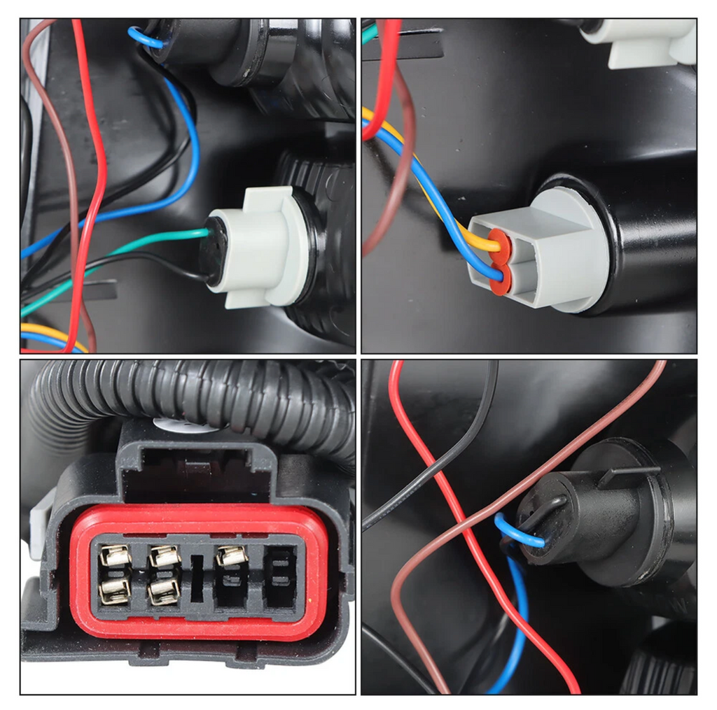 Pair Tail Lights Brake Lamps For 2003-2006 Chevy Silverado 1500 2500 3500 LH+RH